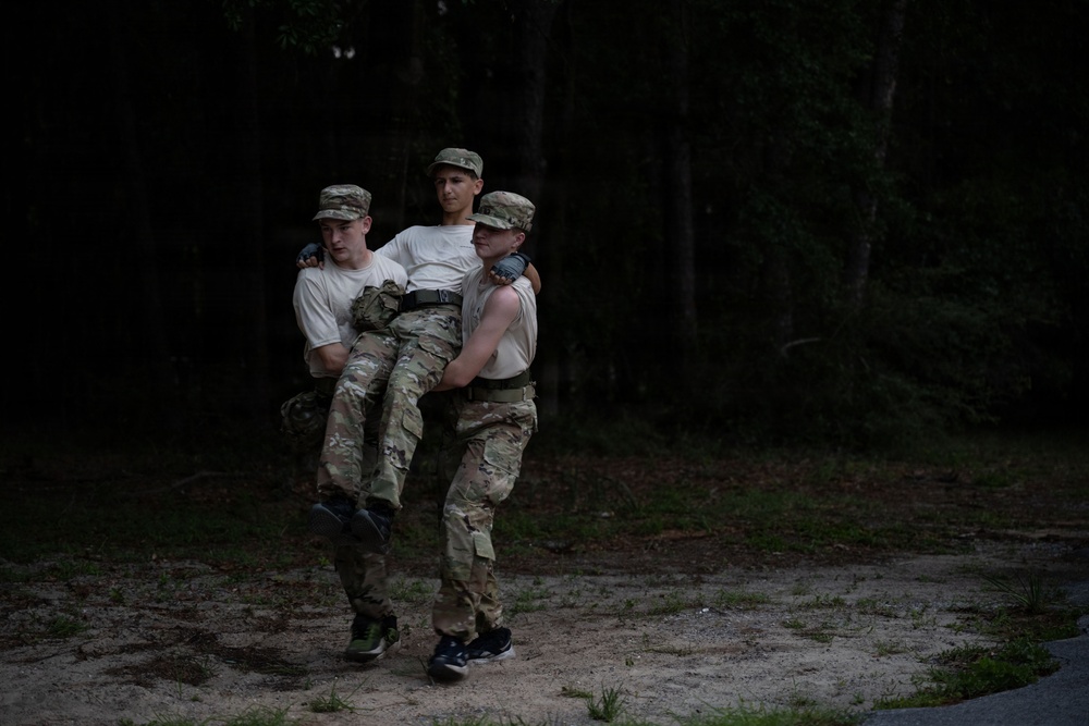 Hurlburt hosts Summer Leadership School for eight local Junior ROTC groups