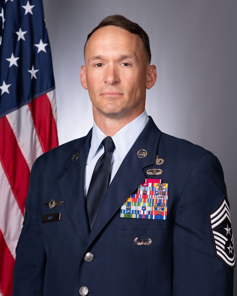 Command Chief Master Sgt. Jarrod W. Getz
