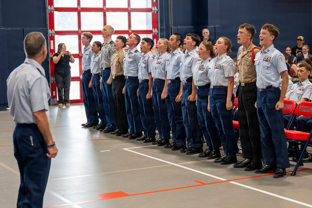 Northwest Florida Junior ROTC groups attend Summer Leadership School at Hurlburt Field