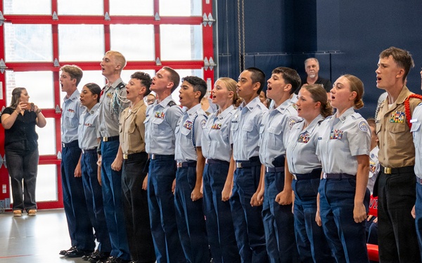 Northwest Florida Junior ROTC groups attend Summer Leadership School at Hurlburt Field