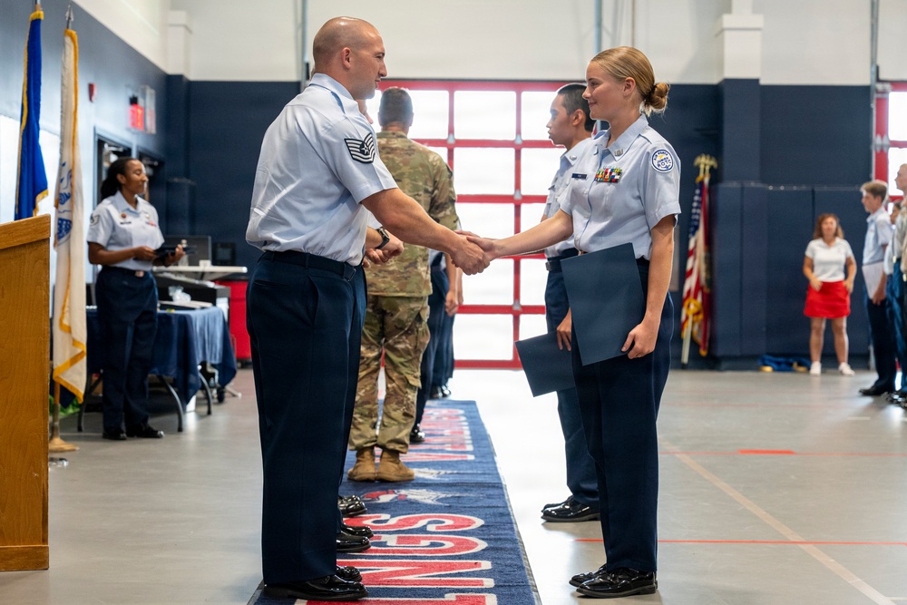 Northwest Florida Junior ROTC groups attend Summer Leadership School at Hurlburt Field