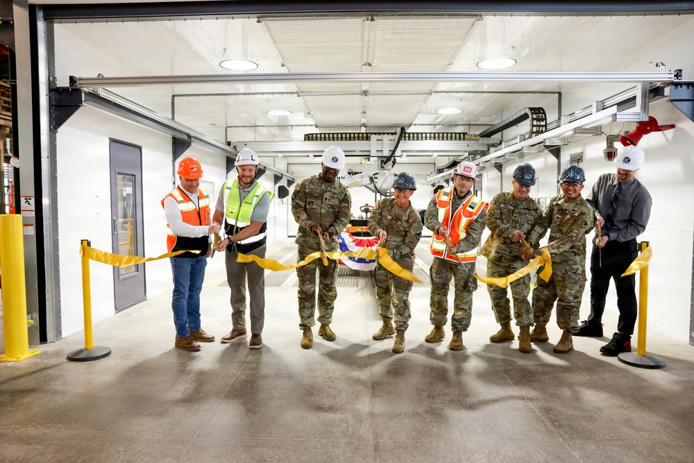 U.S. Army Watervliet Arsenal Paint Booth Ribbon Cutting