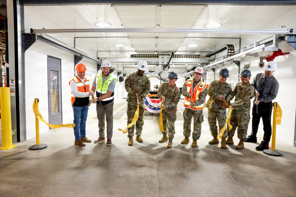 U.S. Army Watervliet Arsenal Paint Booth Ribbon Cutting