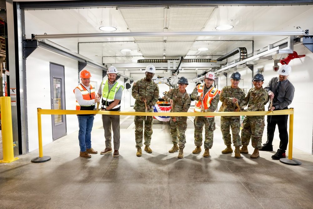 U.S. Army Watervliet Arsenal Paint Booth Ribbon Cutting