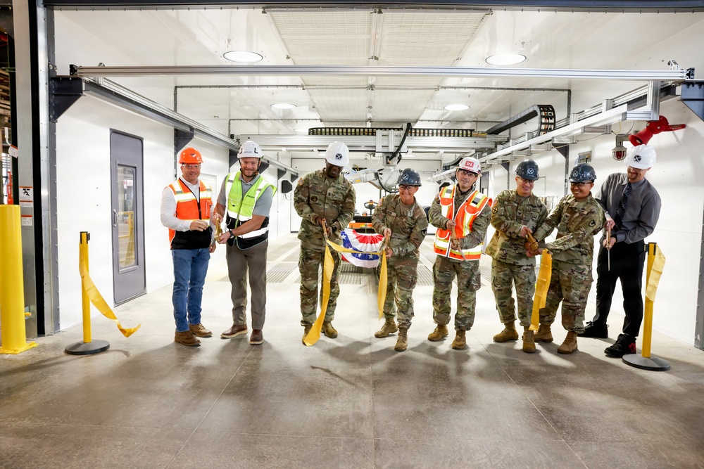 U.S. Army Watervliet Arsenal Paint Booth Ribbon Cutting