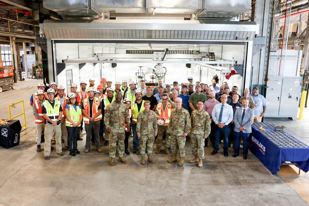 U.S. Army Watervliet Arsenal Paint Booth Ribbon Cutting