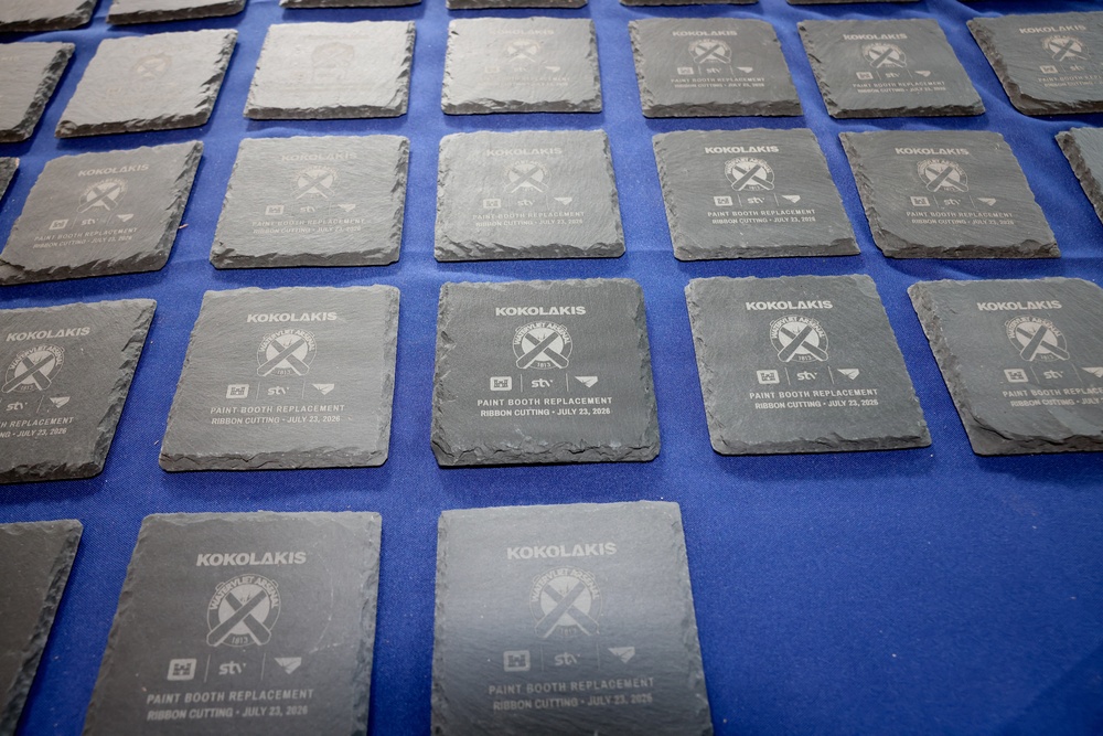 U.S. Army Watervliet Arsenal Paint Booth Ribbon Cutting