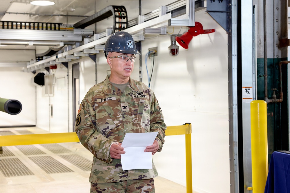 U.S. Army Watervliet Arsenal Paint Booth Ribbon Cutting
