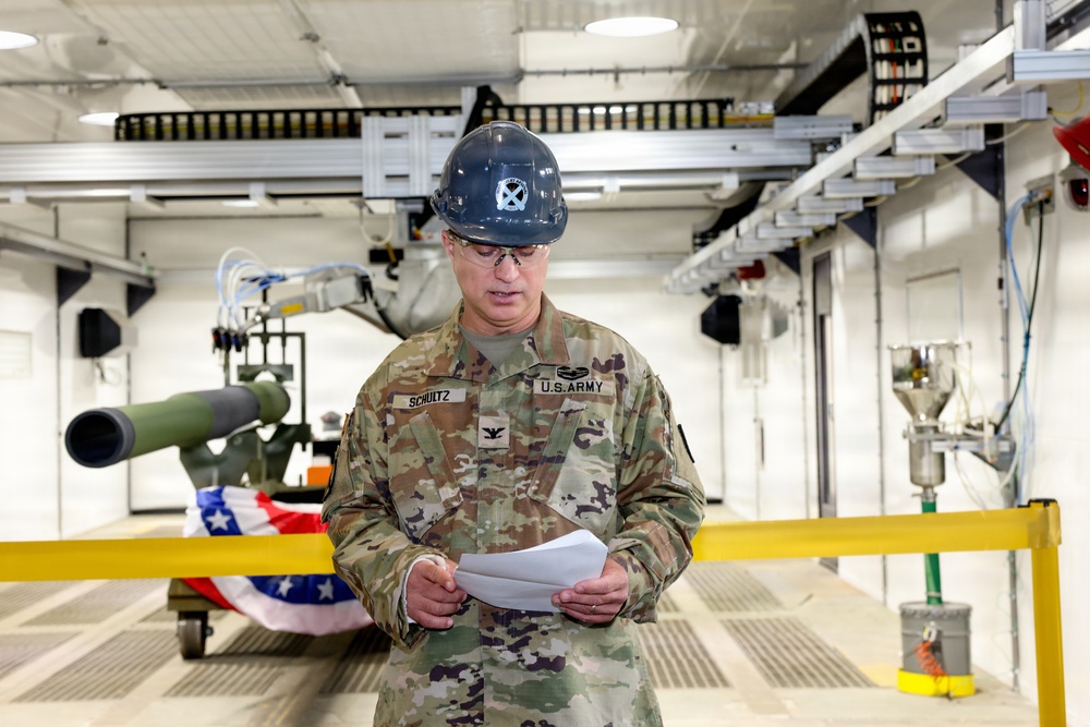 U.S. Army Watervliet Arsenal Paint Booth Ribbon Cutting