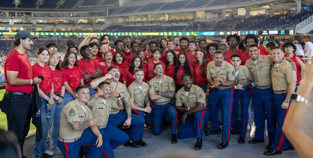Military Day at Marlins Stadium