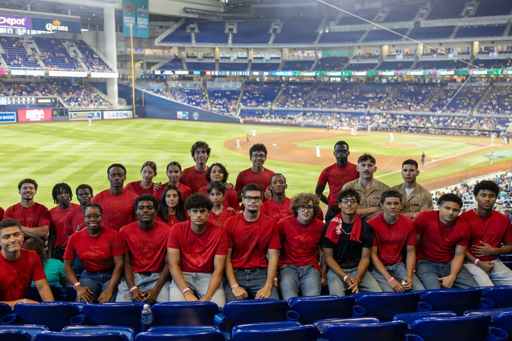 Military Day at Marlins Stadium