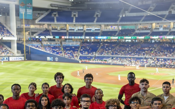 Military Day at Marlins Stadium