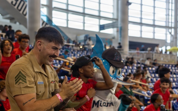 Military Day at Marlins Stadium