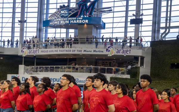 Military Day at Marlins Stadium