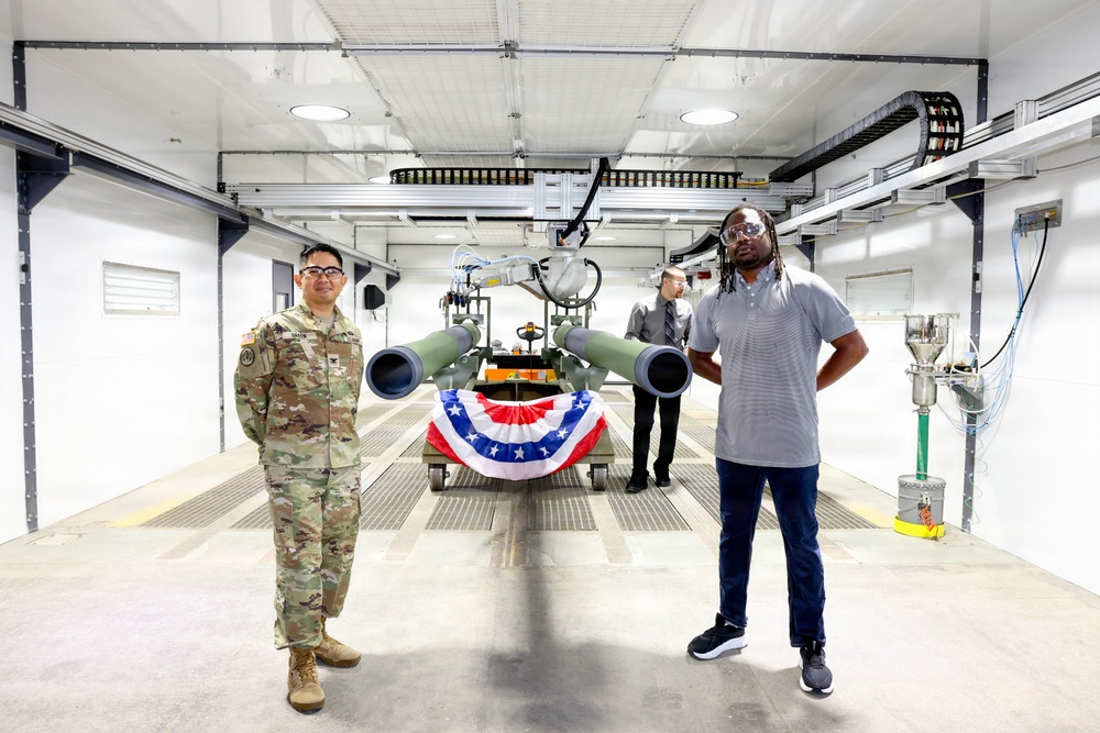 U.S. Army Watervliet Arsenal Paint Booth Ribbon Cutting
