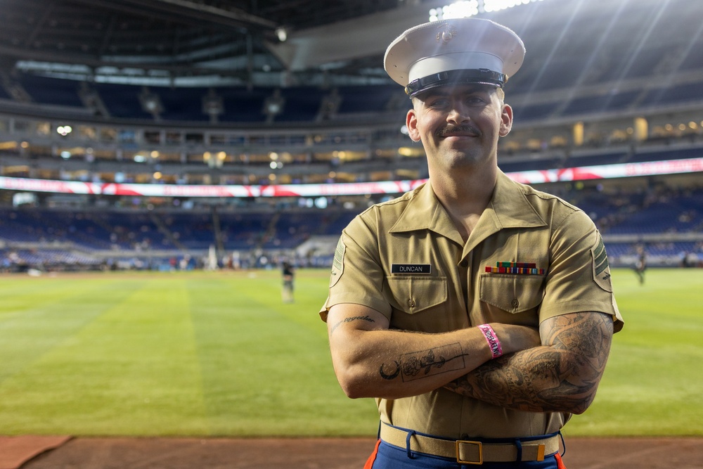 Military Day at Marlins Stadium