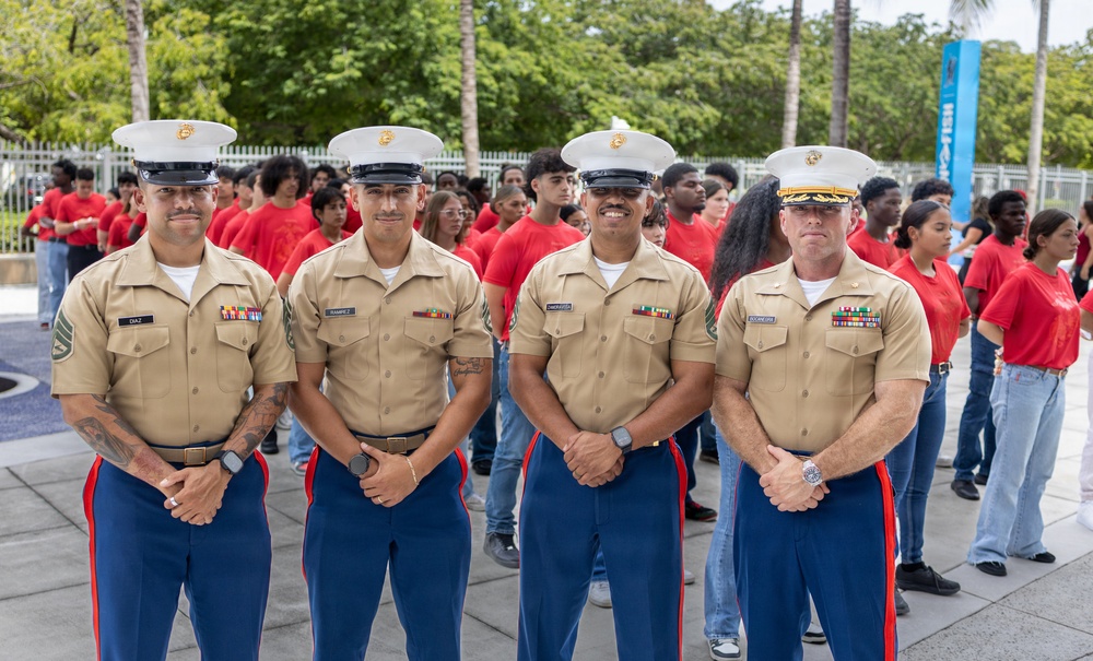 Military Day at Marlins Stadium