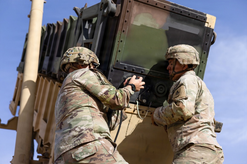 U.S. Army Soldiers Conduct Operations in the Middle East