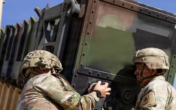 U.S. Army Soldiers Conduct Operations in the Middle East