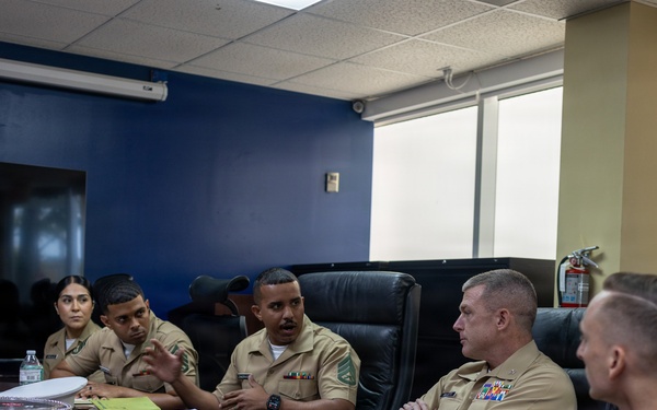 District Commanding Officer visits Recruiting Station Fort Lauderdale