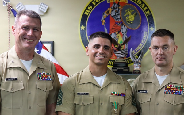 District Commanding Officer visits Recruiting Station Fort Lauderdale
