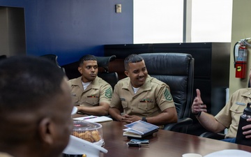 District Commanding Officer visits Recruiting Station Fort Lauderdale