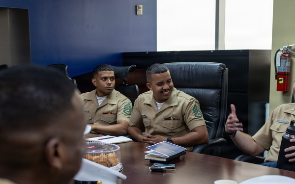 District Commanding Officer visits Recruiting Station Fort Lauderdale