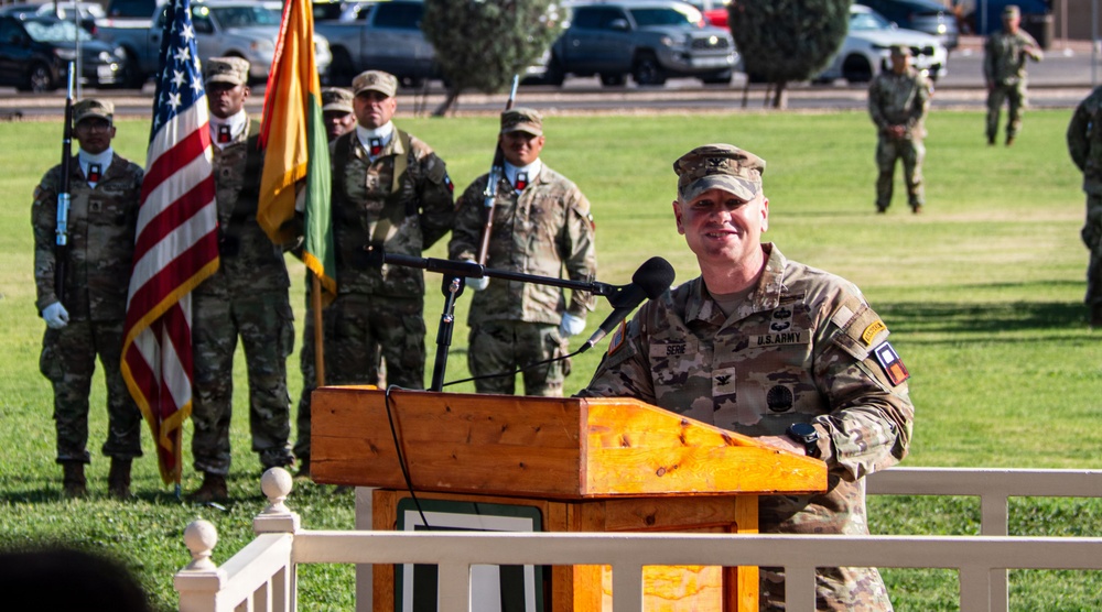 Passing the Torch: Col. Neil Hollenbeck Assumes Command of 5th Armored Brigade
