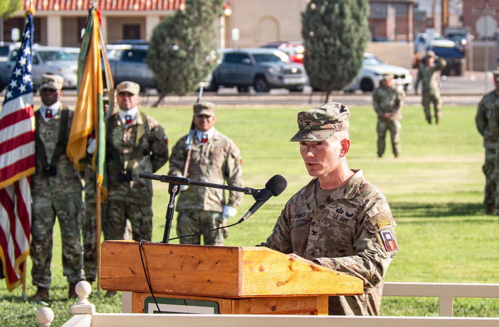 Passing the Torch: Col. Neil Hollenbeck Assumes Command of 5th Armored Brigade