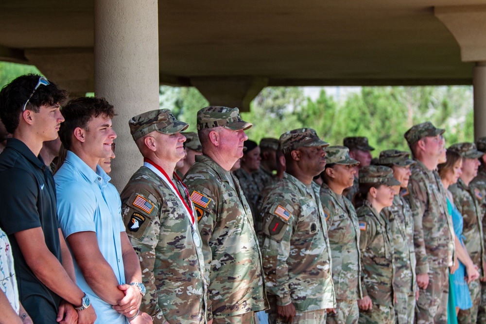 31 Years of Dedicated Service: 5th Armored Brigade Honors Col. Douglas Serie During Retirement Ceremony