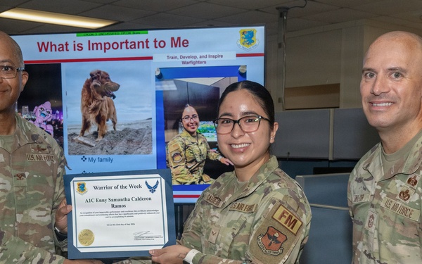 Warrior of the Week: A1C Ramos