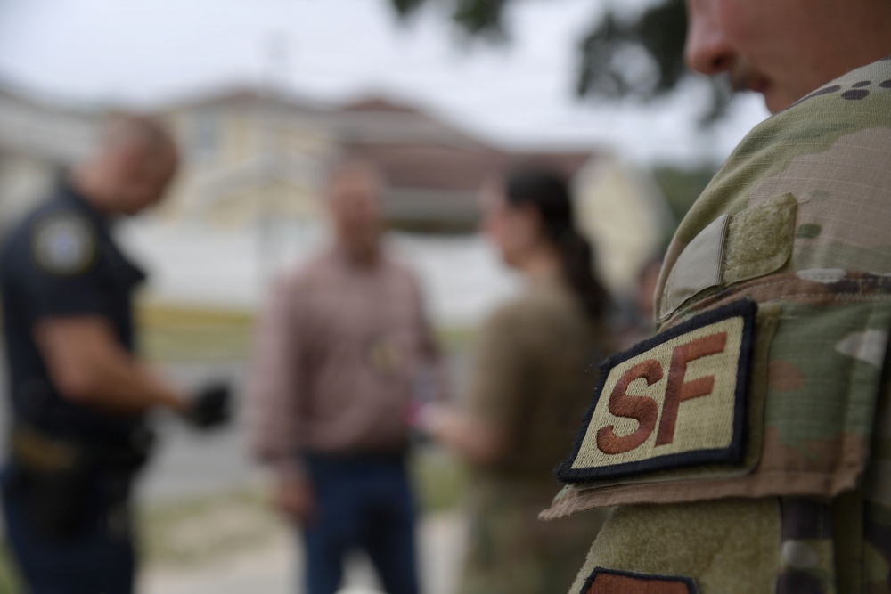 FPCON Exercise tests Keesler's response