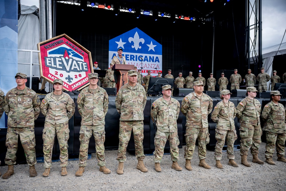 W.Va Guard supports 2026 National Scout Jamboree