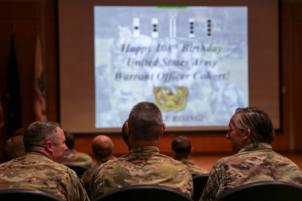Maine Warrant Officers Celebrate 108th Birthday