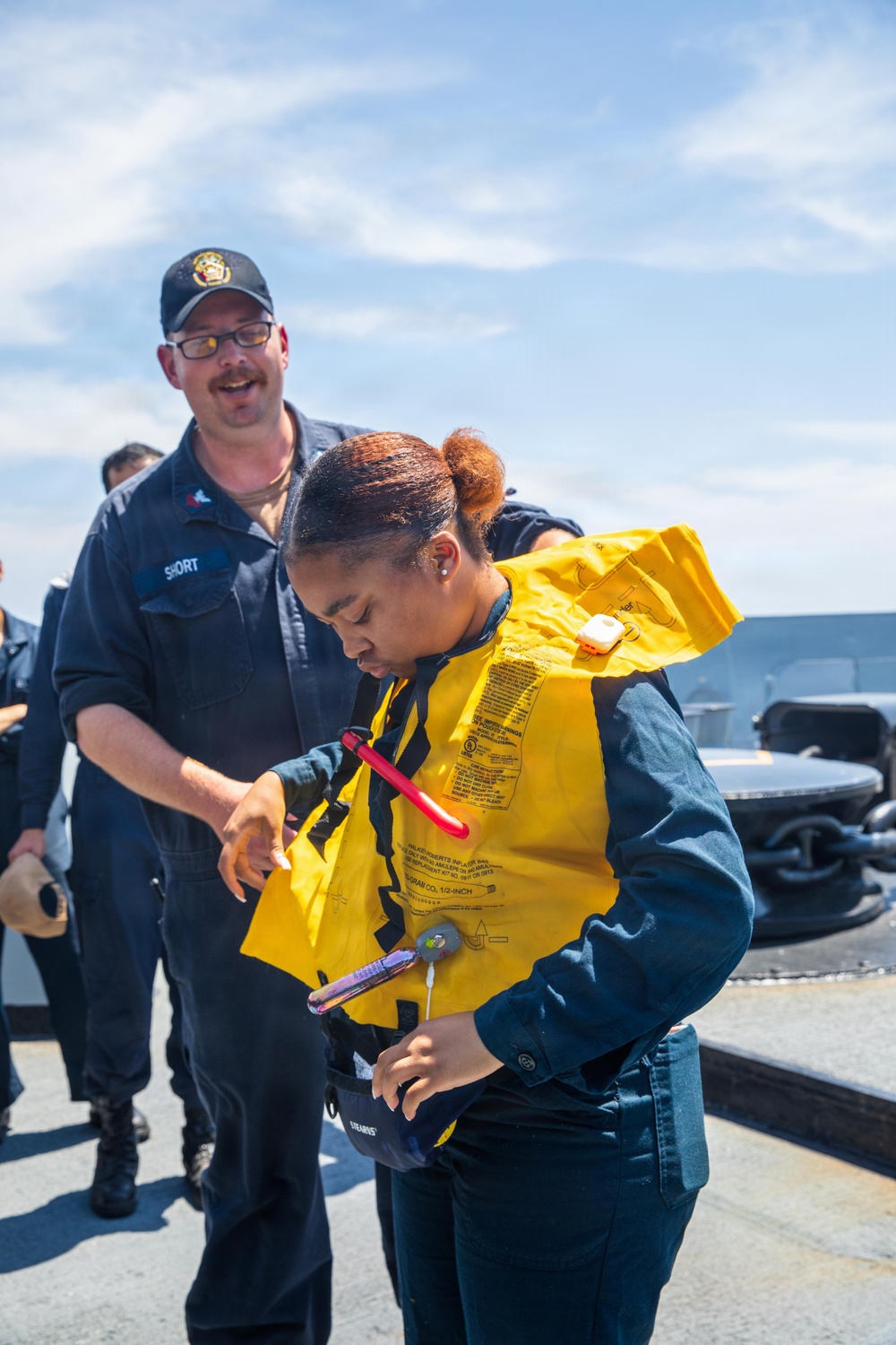 USS Arlington (LPD 24) conducts General Quarters (GQ) drills