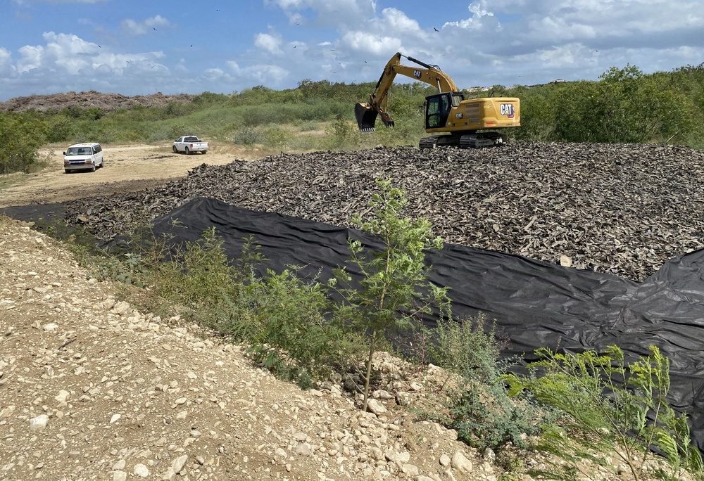Tireless Effort: Team Clears Decades of Accumulated Tires at NAVSTA Guantanamo Bay