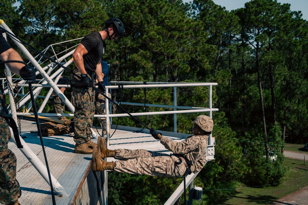 India Company Rappel Tower