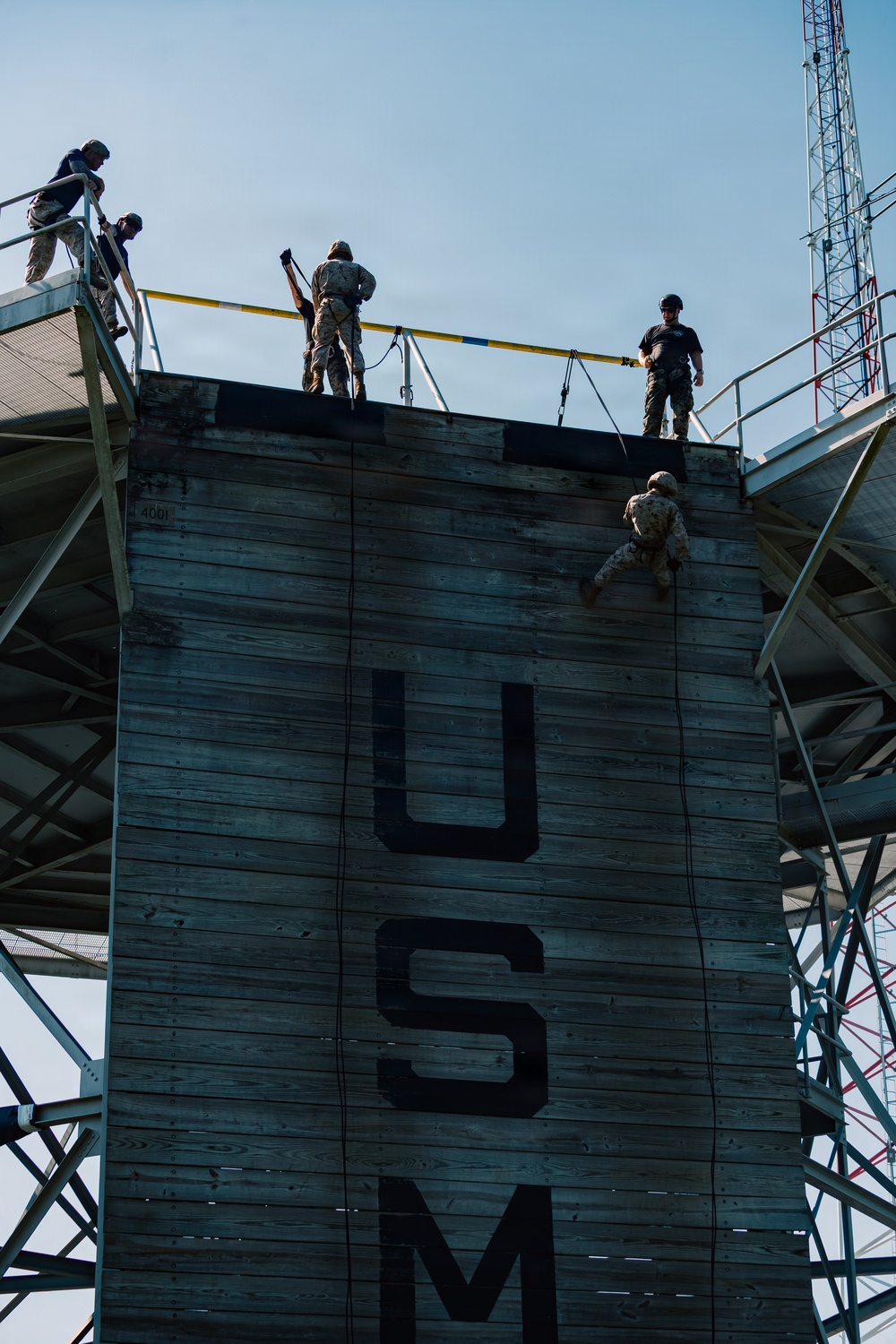 India Company Rappel Tower