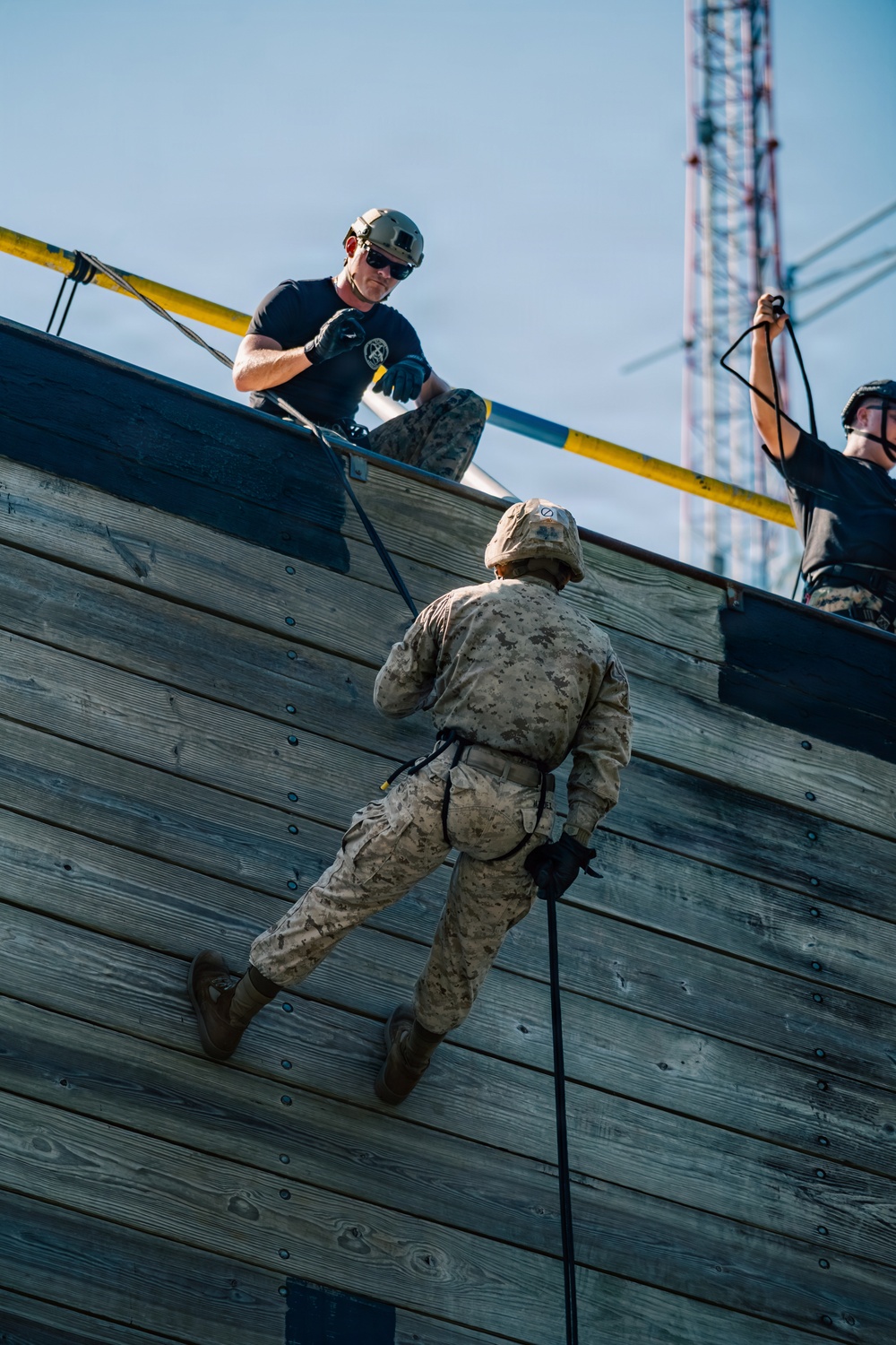 India Company Rappel Tower
