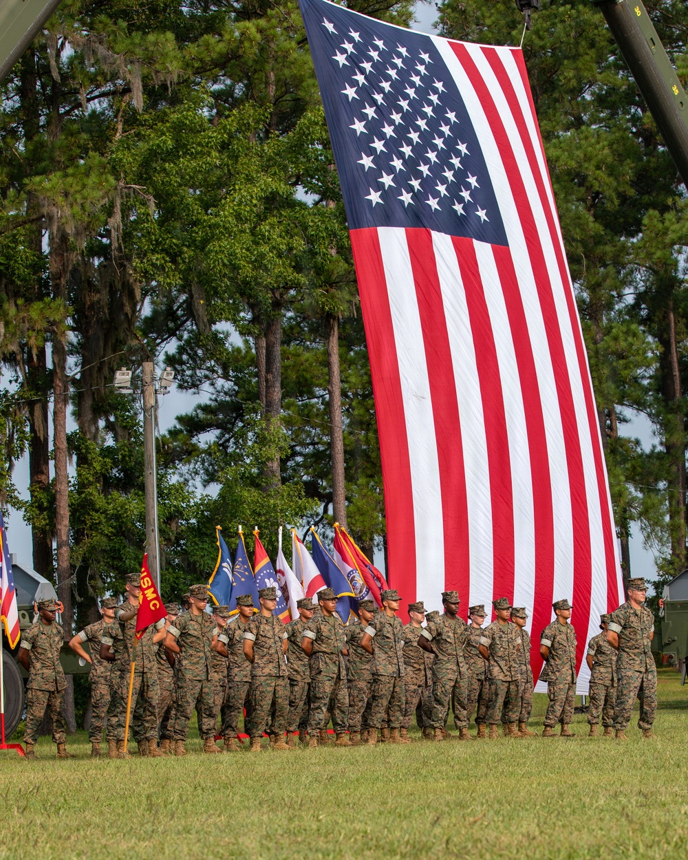 Logistics Operations School Change of Command