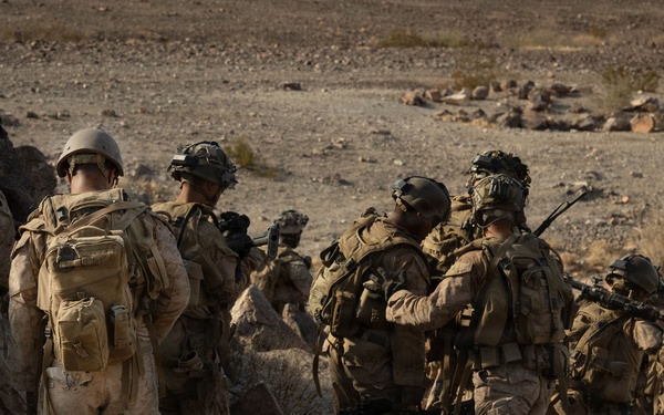 U.S. Marines with Golf Company, 2nd Battalion, 5th Marine Regiment, conduct Company-level Attack at Range 400