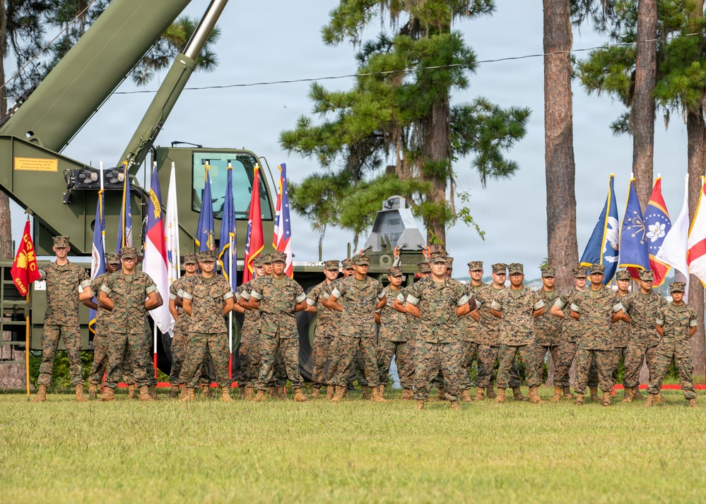 Logistics Operations School Change of Command