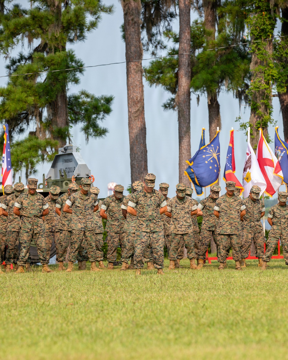 Logistics Operations School Change of Command