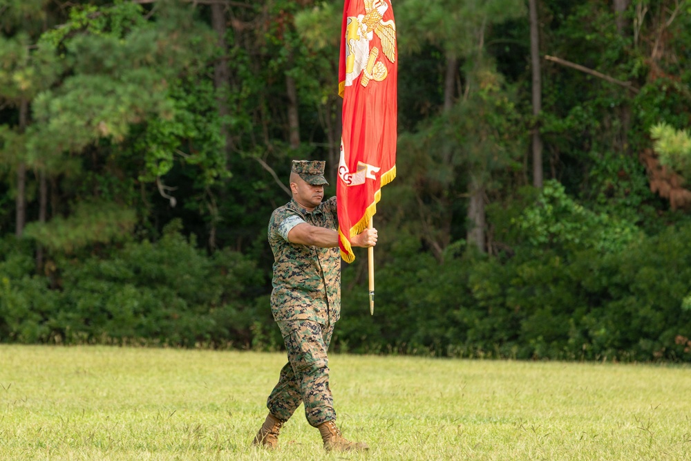 Logistics Operations School Change of Command
