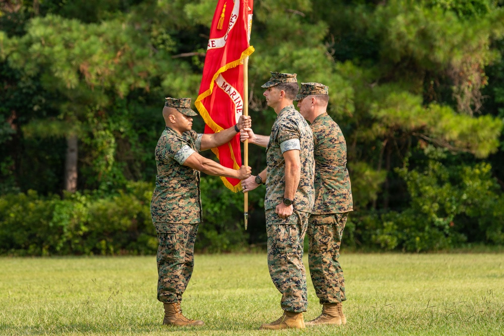 Logistics Operations School Change of Command