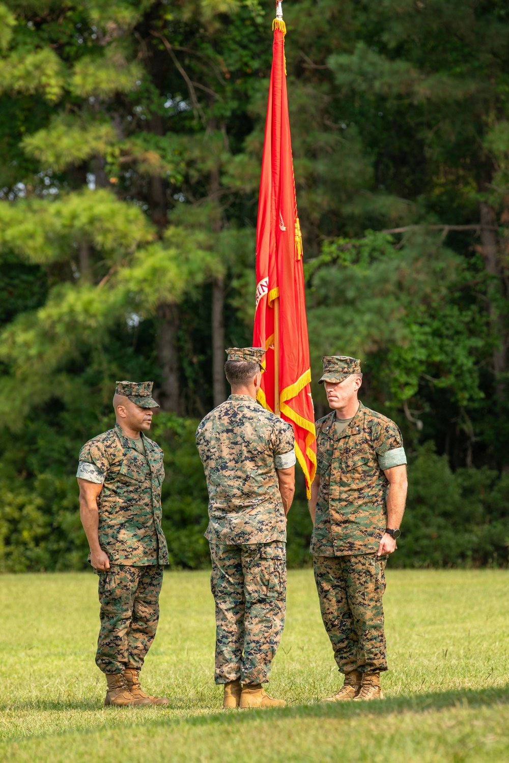 Logistics Operations School Change of Command