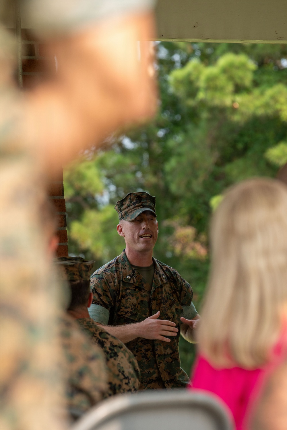 Logistics Operations School Change of Command