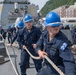 USS Mahan Departs Quebec City