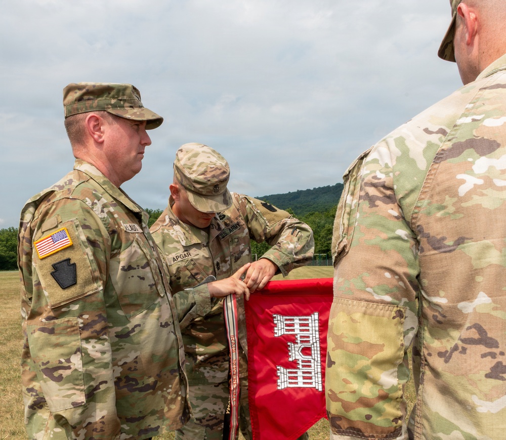 Pa. National Guard’s 856th Combat Engineer Company – Infantry activation ceremony