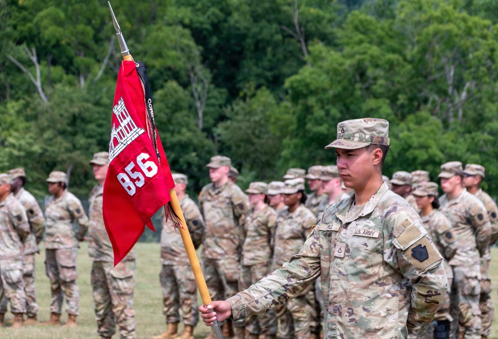 Pa. National Guard’s 856th Combat Engineer Company – Infantry activation ceremony